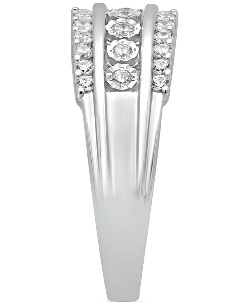 Diamond Anniversary Band (1/2 ct. t.w.) in 14k White Gold