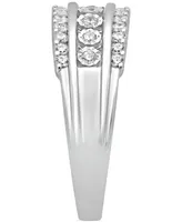 Diamond Anniversary Band (1/2 ct. t.w.) in 14k White Gold