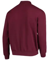 Men's Maroon Montana Grizzlies Tortugas Logo Quarter-Zip Jacket