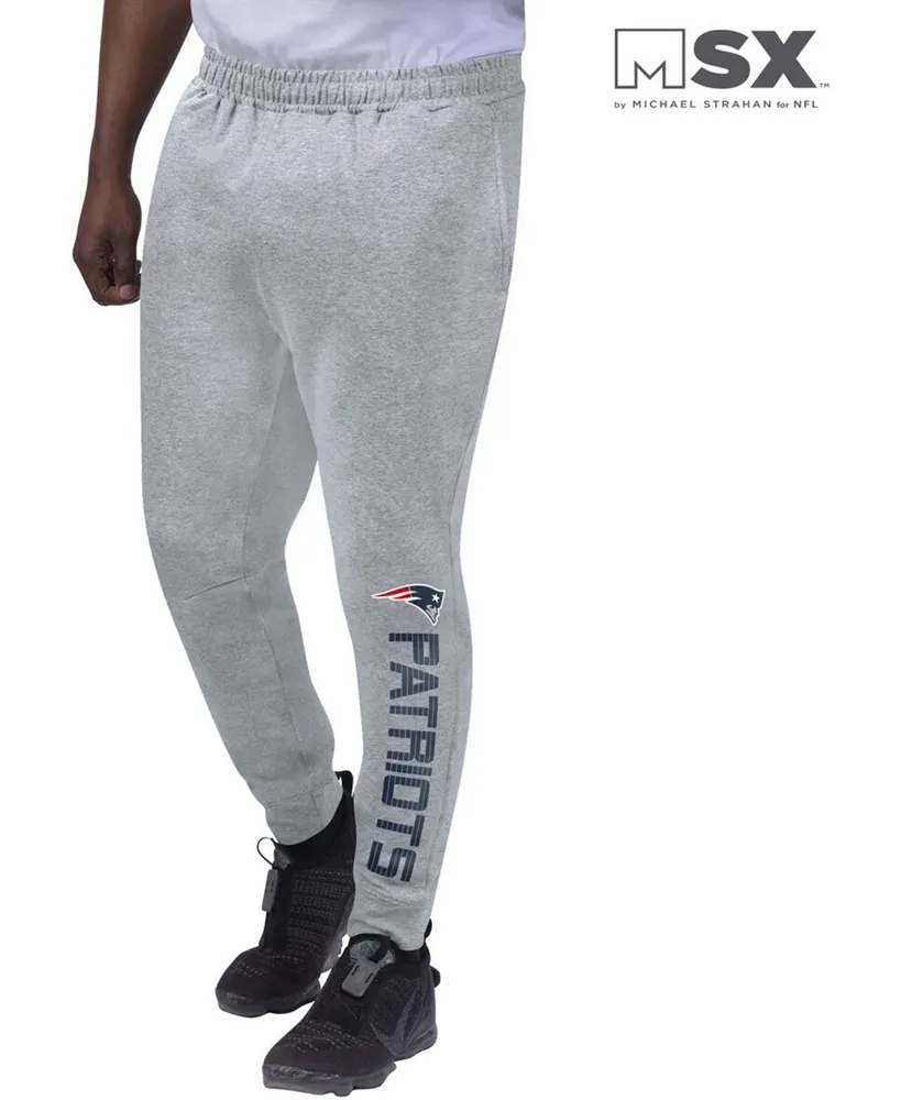 Men's Heather Gray New England Patriots Jogger Pants