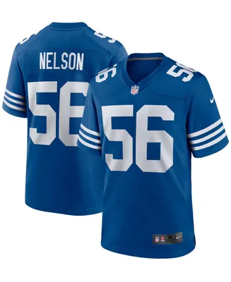 Men's Quenton Nelson Royal Indianapolis Colts Alternate Game Jersey