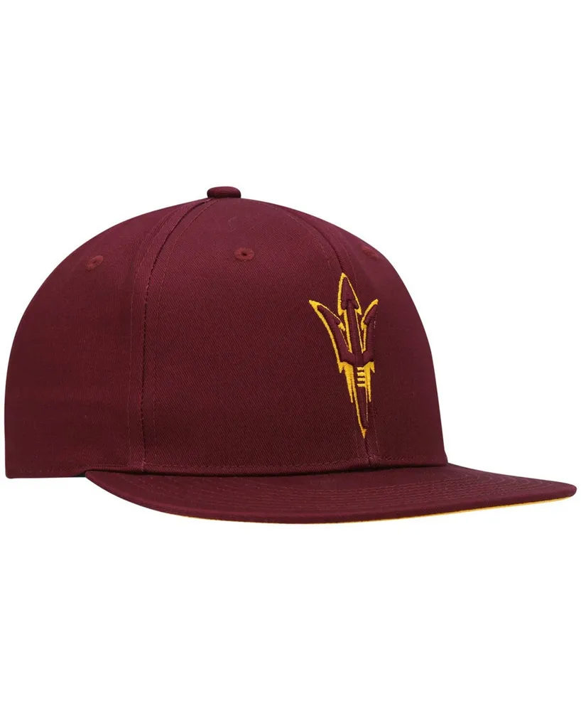 Men's Maroon Arizona State Sun Devils Sideline Snapback Hat