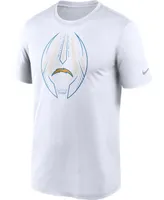 Men's White Los Angeles Chargers Team Legend Icon Performance T-shirt