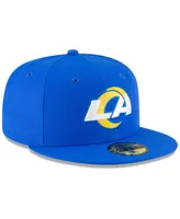 Men's Royal Los Angeles Rams Team Basic 59Fifty Fitted Hat