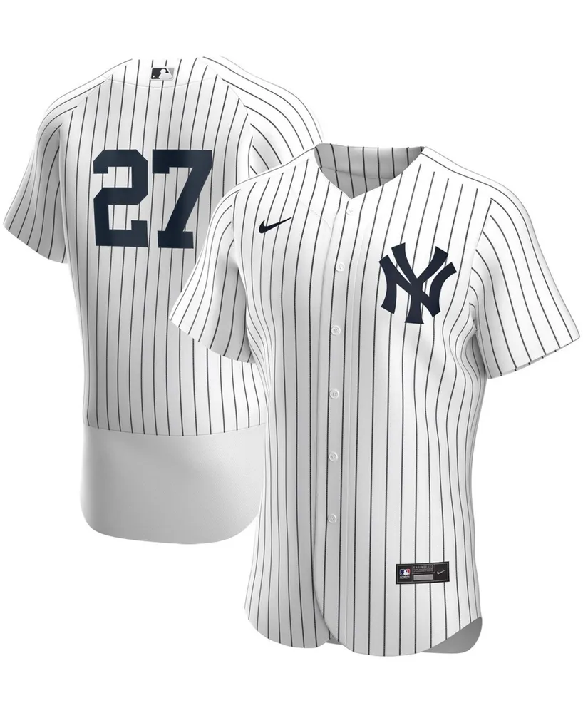 Nike Men's Giancarlo Stanton White New York Yankees Home Authentic Player  Jersey