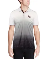 Men's Colosseum Gray Texas A&M Aggies Magic Team Logo Polo Shirt