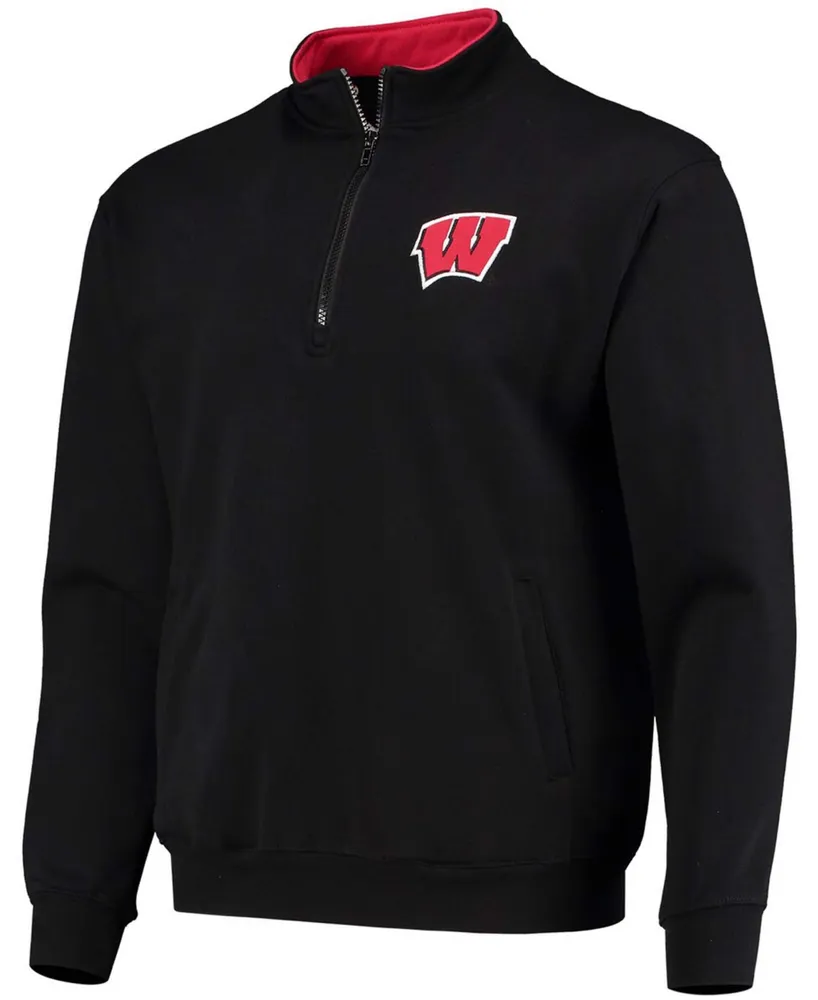 Men's Wisconsin Badgers Tortugas Logo Quarter-Zip Jacket