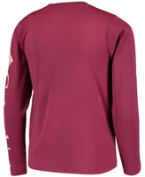 Big Boys Garnet Florida State Seminoles Pfg Terminal Tackle Long Sleeve Omni-Shade T-shirt