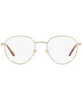 Gucci Men's Round Eyeglasses, GC001525 - Gold