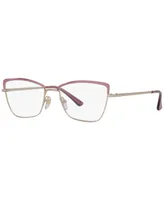 Vogue Women's Butterfly Eyeglasses, VO4185 - Brushed Pink, Pale Gold