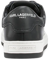 Karl Lagerfeld Men's Smooth Leather Tennis Sneaker