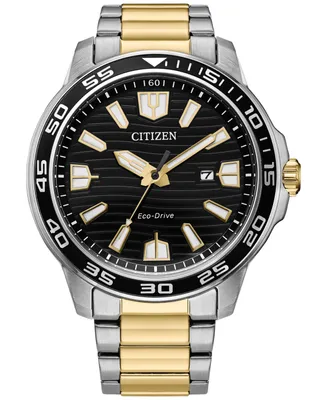 Citizen Men's Sport Two-Tone Stainless Steel Bracelet Watch 45mm - Two
