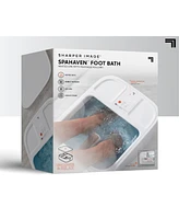 Sharper Image Spa Haven Foot Bath, Heated with Rollers and Lcd Display