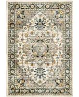 Orian Gemstones Heriz Distressed 5'3" x 7'6" Area Rug