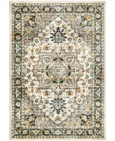 Orian Gemstones Heriz Distressed Area Rug