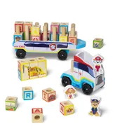 Melissa and Doug Paw Patrol Abc Block Truck