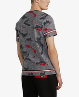 Ecko Unltd Men's Short Sleeves Wrap Around T-shirt