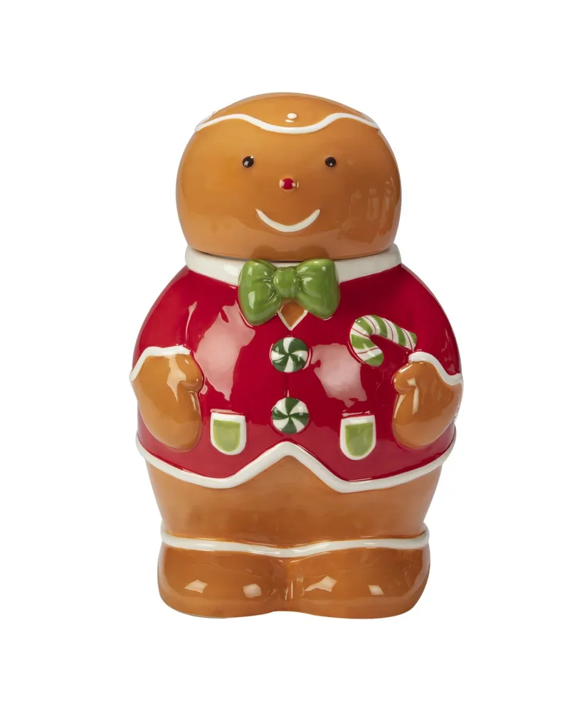 Holiday Magic Gingerbread 3D Cookie Jar