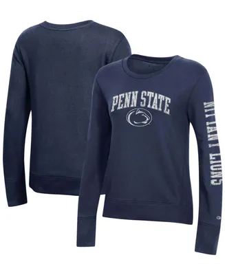 Women's Navy Penn State Nittany Lions University 2.0 Fleece Sweatshirt