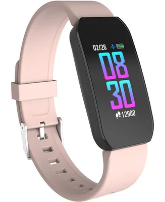 Itouch Unisex Blush Silicone Strap Active Smartwatch 44mm