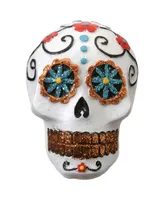 National Tree Company 3-Piece 3" Day of the Dead Skull Assortment Set