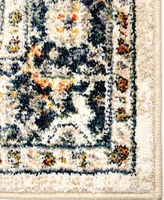 Orian Gemstones Heriz Distressed 5'3" x 7'6" Area Rug