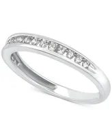 Diamond Princess-Cut Channel-Set Bridal Set (1-1/2 ct. t.w.) in 14k White Gold