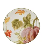 Certified International Autumn Harvest Dessert Plate, Set of 4