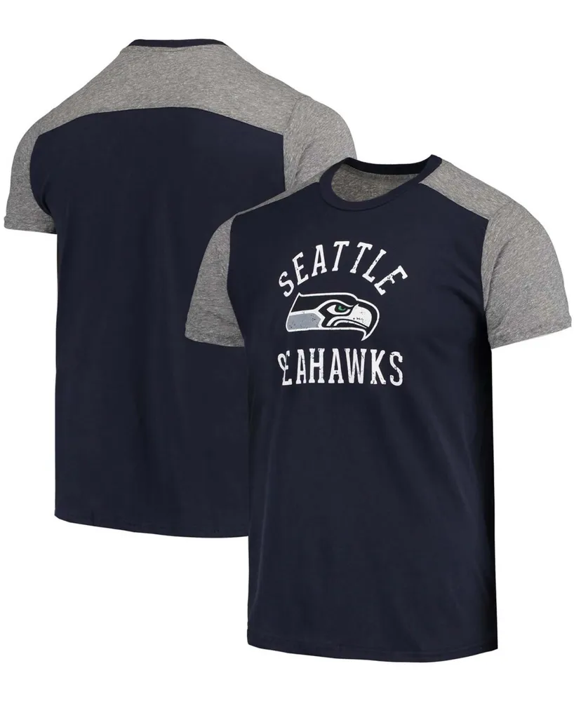 Men's College Navy, Gray Seattle Seahawks Field Goal Slub T-shirt