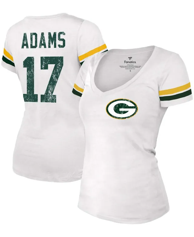 Jamal Adams Seattle Seahawks Fanatics Branded Women's Player Raglan Name & Number 3/4-Sleeve T-Shirt - Cream/Navy