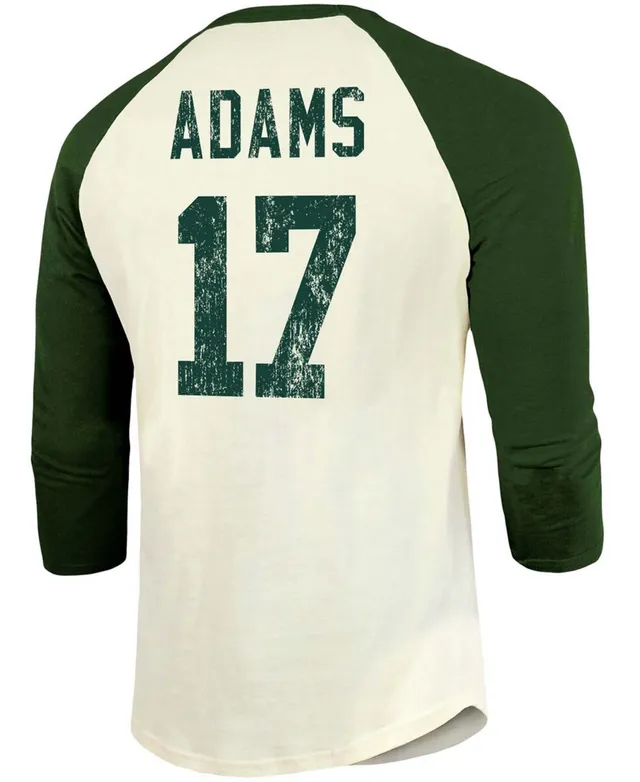 Men's Fanatics Branded Davante Adams Black Las Vegas Raiders Player Icon Name & Number T-Shirt