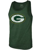 Men's Aaron Rodgers Green Bay Packers Name Number Tri-Blend Tank Top