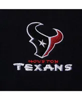 Men's Navy Houston Texans Craftsman Thermal Lined Full-Zip Hoodie