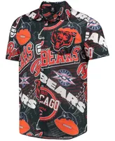 Men's Navy Chicago Bears Thematic Button-Up Shirt