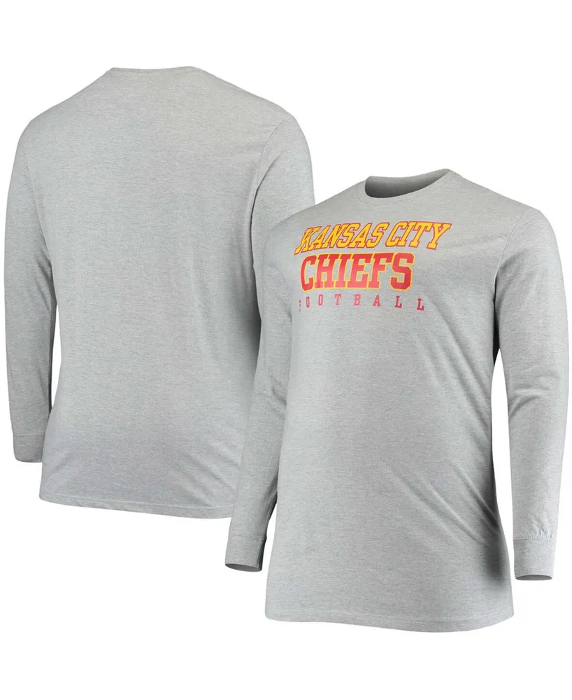 Women's Fanatics Branded Heathered Gray Kansas City Chiefs