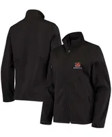 Women's Black Cincinnati Bengals Full-Zip Sonoma Softshell Jacket