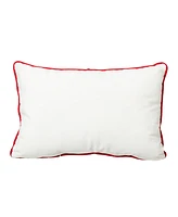 Glitzhome 3D Heavy Cotton Knitted Gnome Pillow
