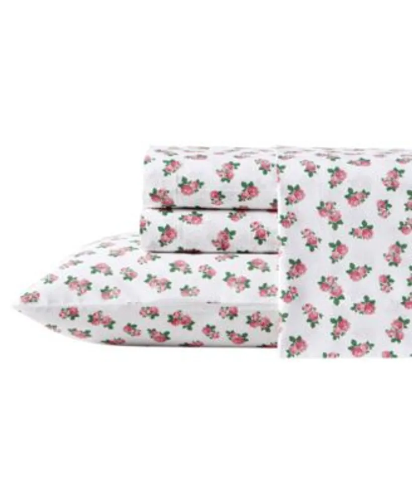 Betsey Johnson Teeny Tiny Roses Cotton Percale Sheet Sets