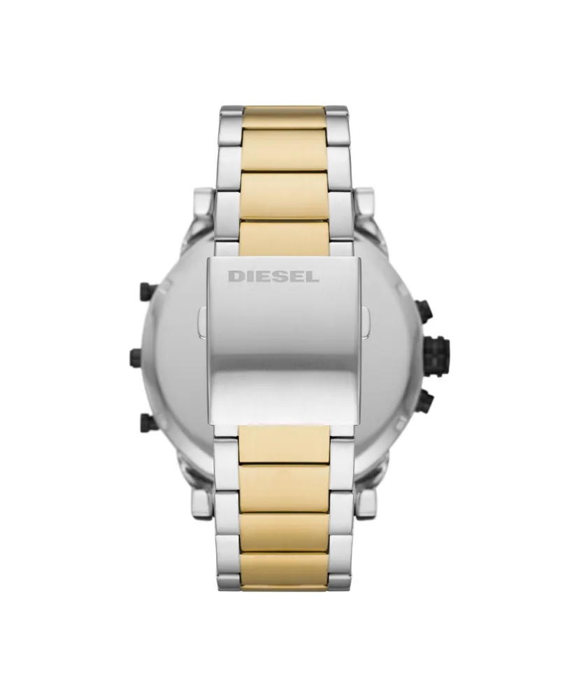 Diesel Men's Mr. Daddy 2.0 Chronograph Two-Tone Stainless Steel Bracelet Watch, 57mm - Gold-Tone and Silver