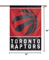 Multi Toronto Raptors 28" x 40" Primary Logo Single-Sided Vertical Banner