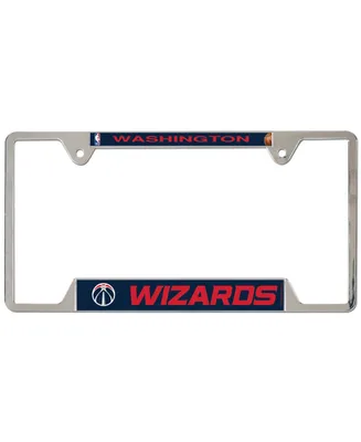 Multi Washington Wizards License Plate Frame