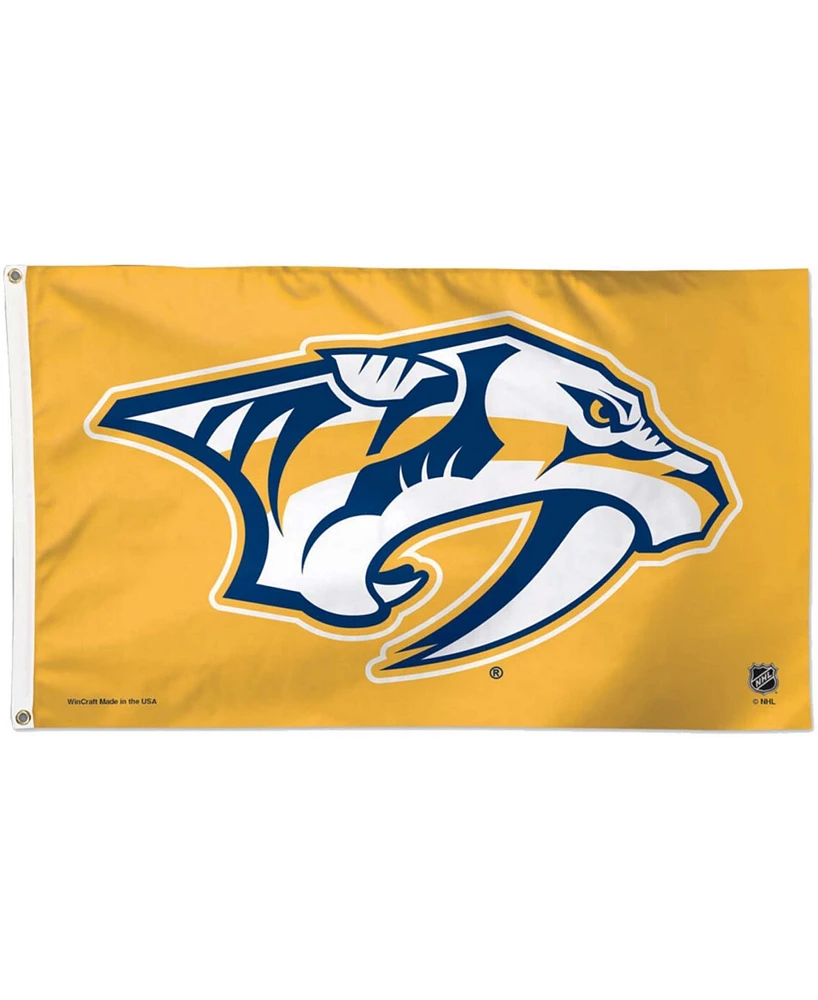 Multi Nashville Predators Deluxe 3' x 5' Flag