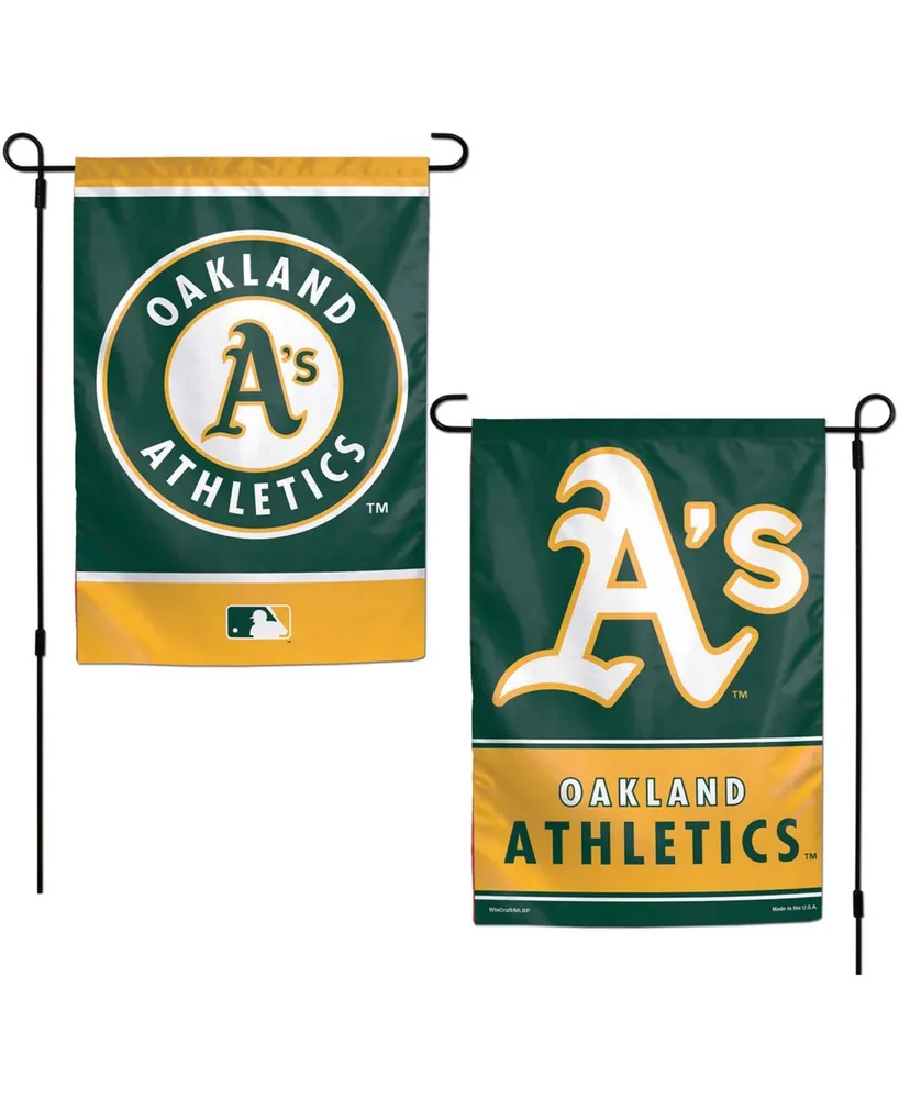 Multi Oakland Athletics 12" x 18" Double-Sided Garden Flag