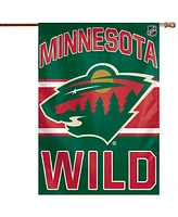 Multi Minnesota Wild 28" x 40" Primary Logo Single-Sided Vertical Banner