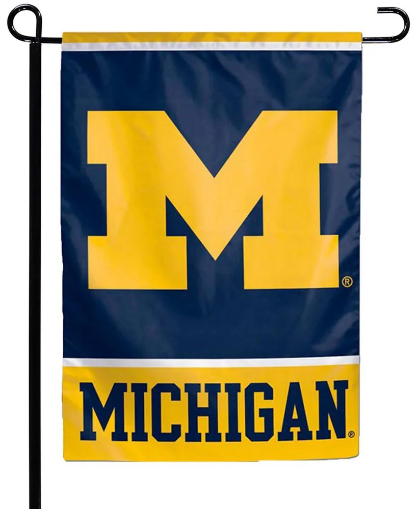 Multi Michigan Wolverines 12" x 18" Double-Sided Garden Flag