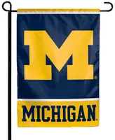 Multi Michigan Wolverines 12" x 18" Double-Sided Garden Flag