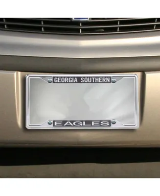 Multi Georgia Southern Eagles Carbon Fiber Team License Plate Frame