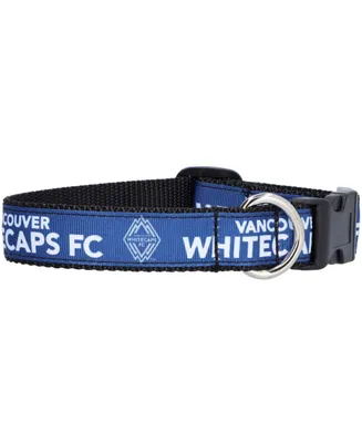 Blue Vancouver Whitecaps Fc Dog Collar