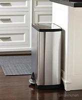 simplehuman 38-Liter Deluxe Rectangular Step Trash Can