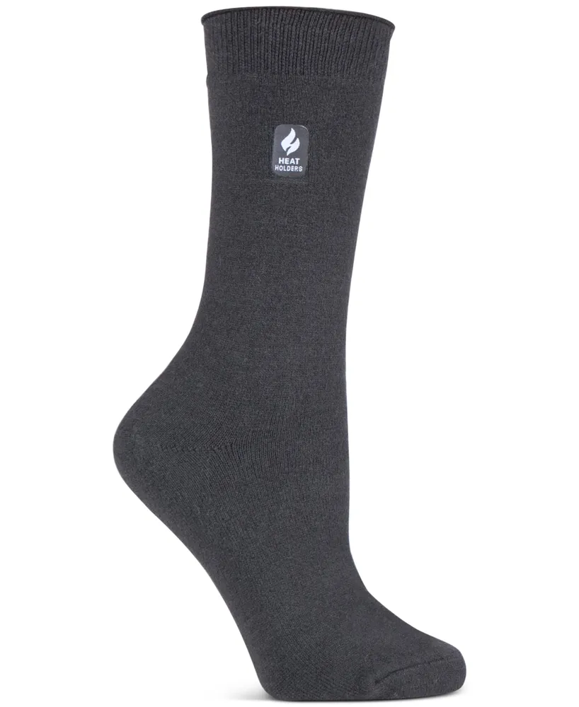 Heat Holders Women's Ultra Lite Holly Solid Crew Socks